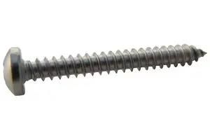 SCREW, POZI PAN, STEEL, 10X1-1/2, PK100 N101.500 PRA2ABS100-