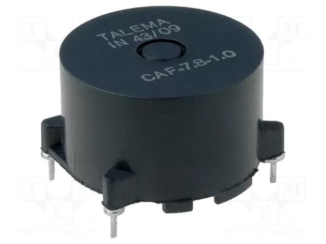 Inductor: wire; THT; 7.8A; 9mΩ; ±30%; horizontal; 250VAC; 1mH; D: 32mm TALEMA CAF-7.8-1.0