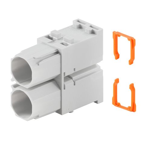 Module insert for industrial connector, Series: ModuPlug, Number of poles: 2 Weidmuller 1429020000 04050118233506