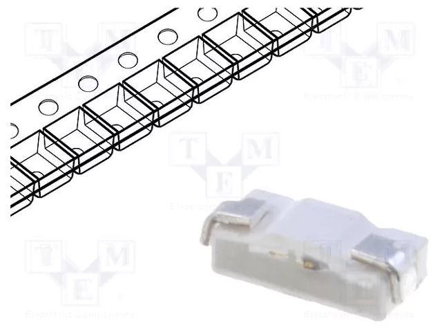 LED; green; SMD; 2810; 36÷70mcd; 2.1÷2.5VDC; 2.8x1.2x0.8mm; 110° KINGBRIGHT ELECTRONIC KA-2810ACGSK