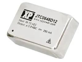CONVERTER, DC/DC, 2O/P, 6W, 12V JTC0648D12
