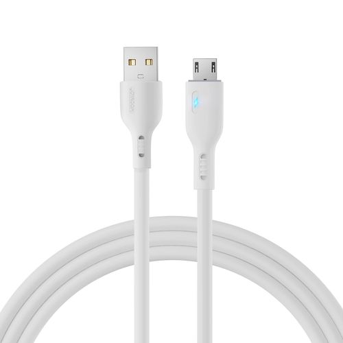 Joyroom Premium Series A13 USB-A / micro USB 2.4A 2m Cable - White, Joyroom 6956116733070 6956116733070