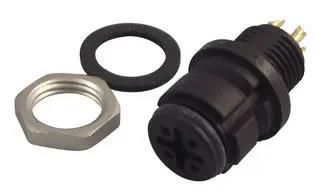 CIRCULAR, RECEPTACLE, 4 WAY, PANEL 99-9212-00-04