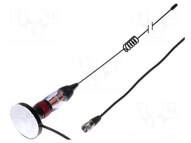 Antenna; CB; mast; Sunker CB1; 0.77m; magnet; Len: 3m; UHF SUNKER CB-CB1