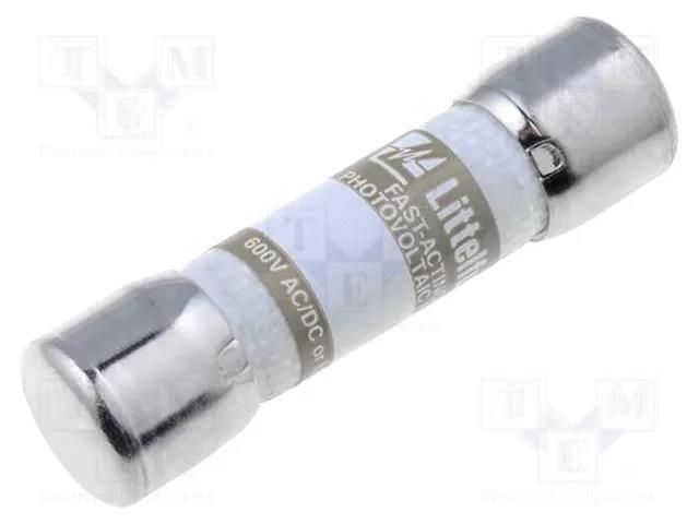 Fuse: fuse; 15A; 600VAC; 600VDC; gPV; 10.3x38mm; KLKD LITTELFUSE KLKD015.T