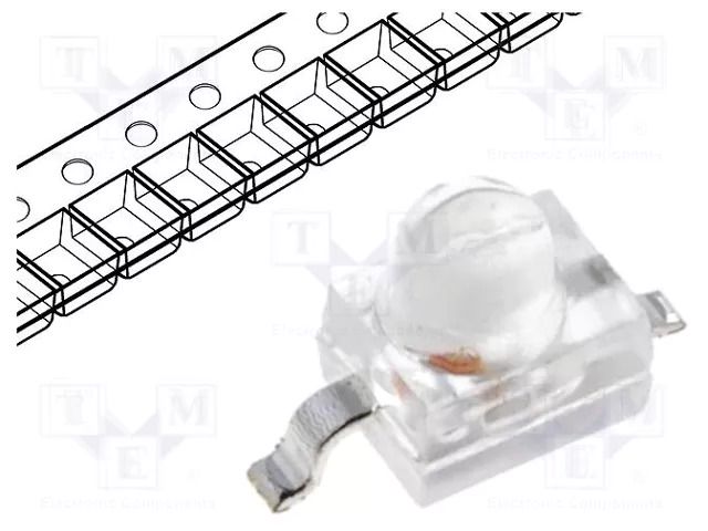 LED; green; SMD; Gull wing; 280÷600mcd; 2.1÷2.5VDC; 20°; 20mA KINGBRIGHT ELECTRONIC KM-27MGC-09