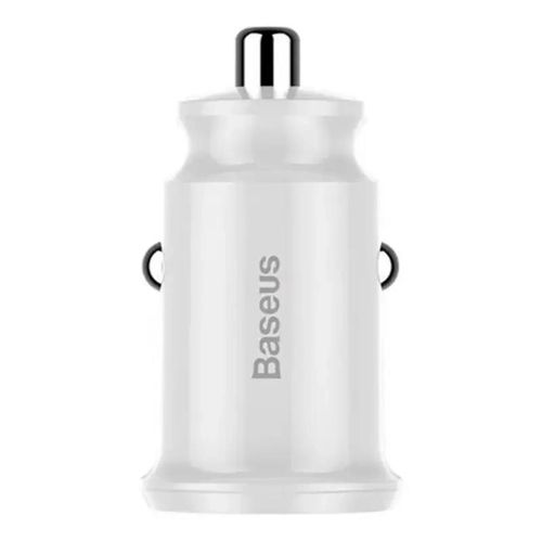 Baseus Grain Car Charger 2x USB 5V 3.1A (white), Baseus CCALL-ML02
