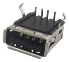 USB CONN, 2.0, USB TYPE A, RCPT, THT 67643-0910.