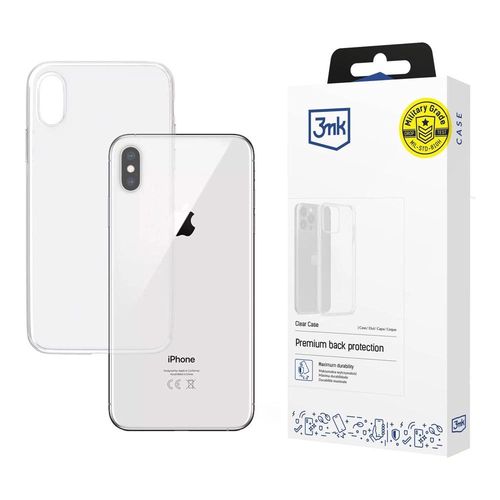3mk Clear Case for iPhone Xs Max - transparent, 3mk Protection 5903108047531
