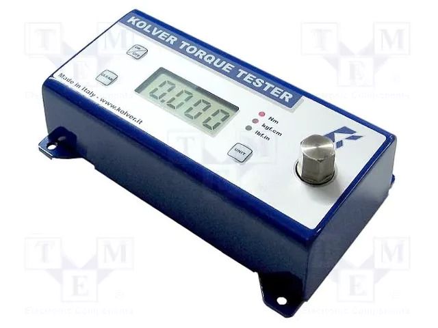 Electronic torque tester; 9VDC; 0.03÷1Nm; Unit: kgfcm,lbfin,Nm KOLVER KOLV-TESTER-MK1