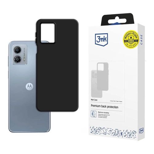 3mk Matt Case for Motorola Moto G53 - black, 3mk Protection 5903108515061 5903108515061