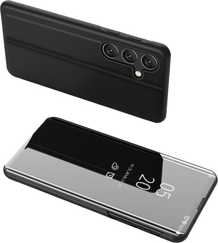 Clear View Case cover for Samsung Galaxy A24 4G flip cover black, Hurtel 5907769354069 5907769354069