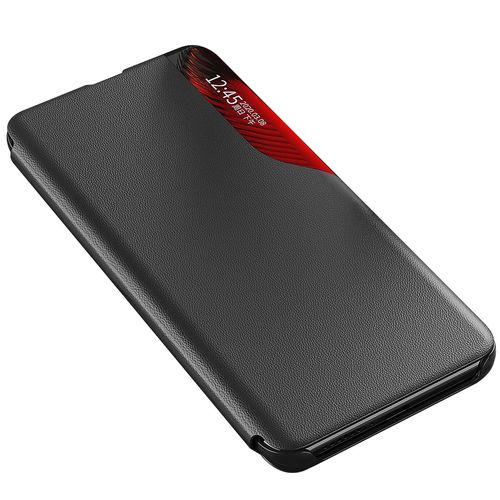 Eco Leather View Case case for Xiaomi 13 Lite with a flip stand black, Hurtel 5907769353925
