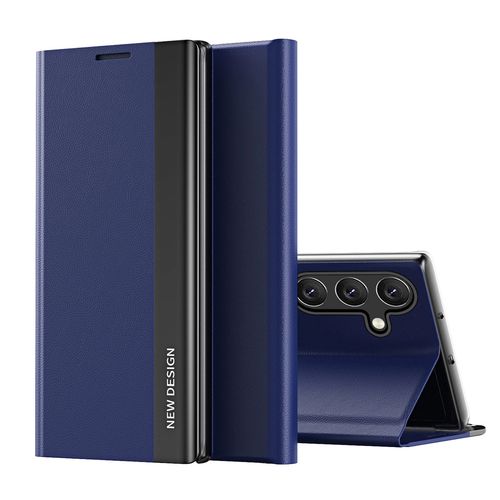 Sleep Case Pro case for Samsung Galaxy A24 4G with flip stand blue, Hurtel 5907769353819