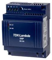 PSU, DIN RAIL, 24V, 2.5A, 60W DSP60-24