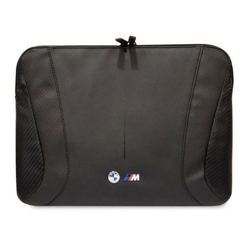 BMW Carbon&amp;Perforated sleeve for a 16&quot; laptop - black, BMW 3666339091415 3666339091415