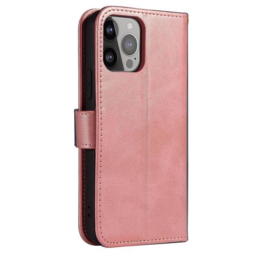 Magnet Case Cover for Xiaomi Redmi Note 12 5G / Poco X5 5G Cover Flip Wallet Stand Pink, Hurtel 5907769355073 5907769355073
