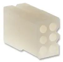 CONNECTOR HOUSING, RCPT, 6POS 03-06-1062