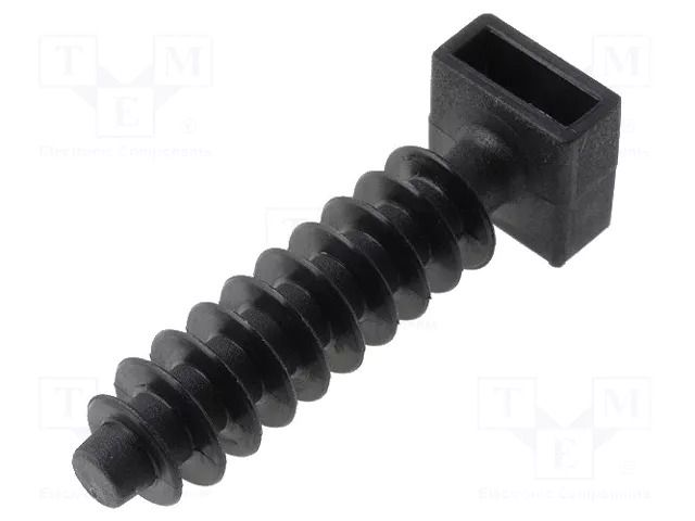 Peg; polyamide; UL94V-2; black; H: 37mm; H1: 6.3mm; L: 12.7mm; W: 10mm KSS WIRING CH-8