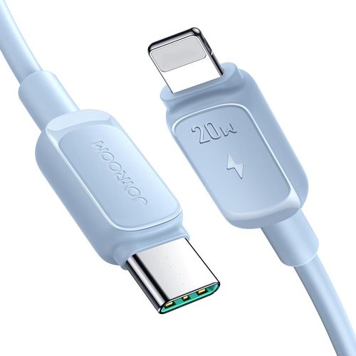 Joyroom Multi-Color Series A14 USB-C / Lightning 20W Cable 1.2 m - Blue, Joyroom 6956116748494 6956116748494