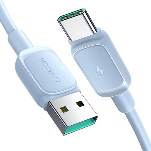 Joyroom Multi-Color Series A14 USB-A / USB-C 3A Cable 1.2 m - Blue, Joyroom 6956116748326 6956116748326