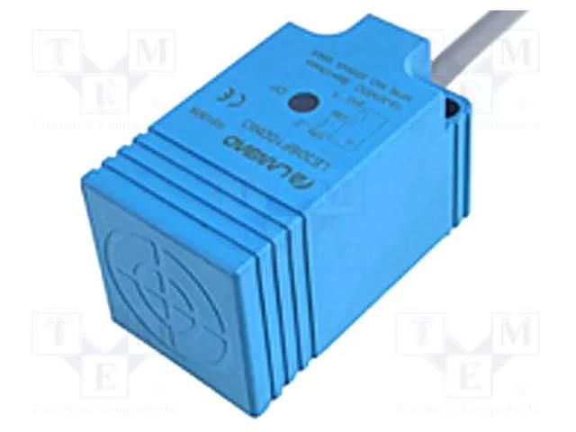Sensor: inductive; 0÷15mm; 2-wire NO; Usup: 10÷30VDC; 100mA; lead LANBAO LE30SN15DLO