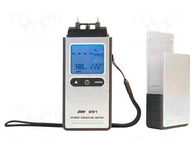 Thermo-hygrometer; LCD; Sampling: 1x/s; -20÷60°C; 0÷100%RH; 0.1°C CHY FIREMATE CHY291