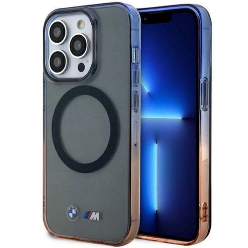 Case BMW BMHMP14XHTGE iPhone 14 Pro Max 6.7&quot; grey/grey hardcase Gradient Bumper MagSafe, BMW 3666339122133 3666339122133