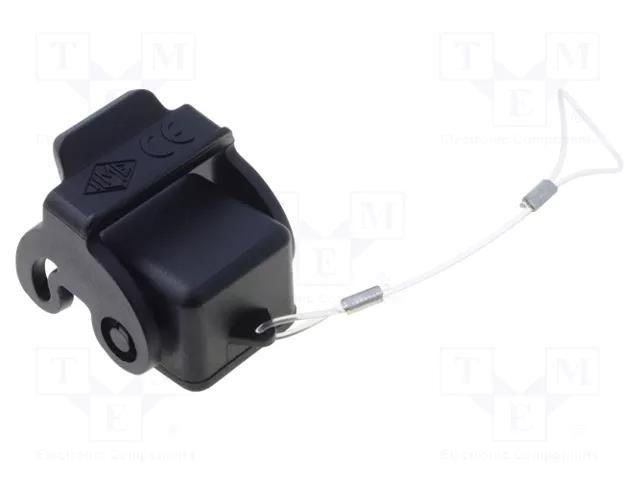 Protection cover; size 21.21; with latch; IP44,IP66,IP67,IP69 ILME CK03CXN