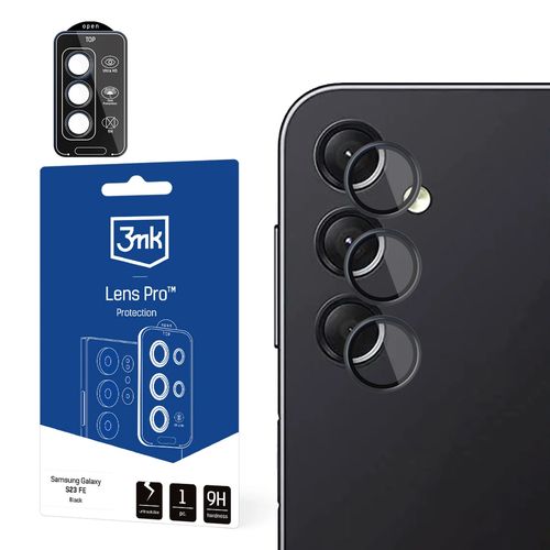 3mk Lens Protection Pro Camera Cover for Samsung Galaxy A24 4G - Black, 3mk Protection 5903108519441 5903108519441