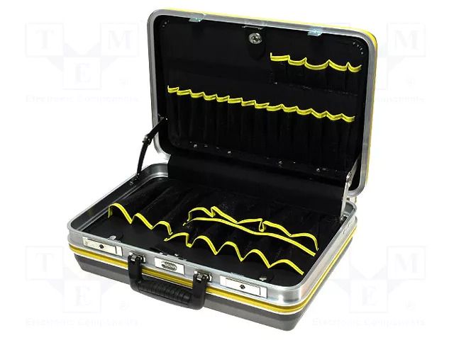 Case; tool case; black; ABS; Body dim: 480x326x175mm C.K CK-1643