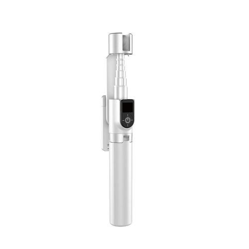 Selfie stick / telescopic pole with tripod Dudao F18W - white, Dudao 6973687248345 6973687248345