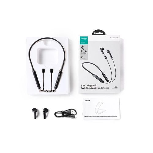 Joyroom DS1 sports wireless neckband headphones - black, Joyroom 6956116799687 6956116799687