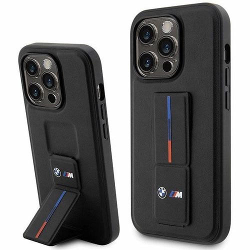 Case BMW BMHCP14X22GSLK iPhone 14 Pro Max 6.7" black/black hardcase Grip Hot Stamp, BMW 3666339121372 3666339121372