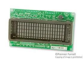 VFD MODULE, 4X20, 5MM CU20045-UW5J
