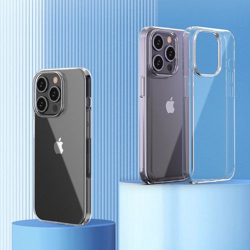 iPhone 15 Pro case from the Ultra Clear series in transparent color, Hurtel 5907769356155 5907769356155