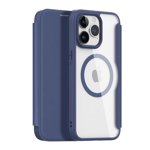 iPhone 15 Pro Magnetic MagSafe Flip Case Dux Ducis Skin X Pro - Blue, Dux Ducis 6934913025246 6934913025246