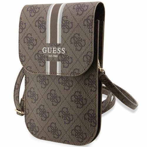 Guess Handbag GUWBP4RPSW brown/brown 4G Stripes, Guess 3666339119584 3666339119584