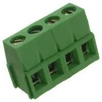 TERMINAL BLOCK EUROSTYLE, 4 POSITION, 26-12AWG MC24368