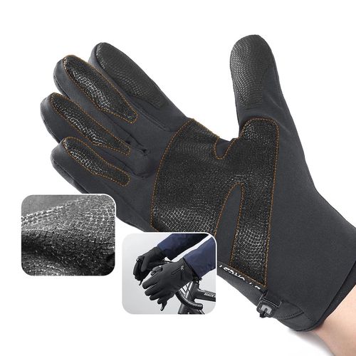 Anti-slip winter phone sports gloves (size XL) - black, Hurtel 5907769307744 5907769307744