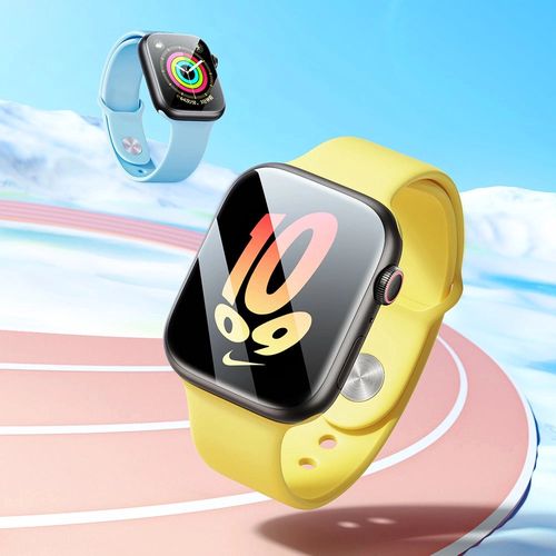Set of 2x Baseus NanoCrystal protective film for Apple Watch 4/5/6/SE/SE 2 44mm + mounting kit - transparent, Baseus 6932172634773 6932172634773