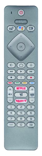 TV pultas PHILIPS išmaniems televizoriams su valdymu balsu, Bluetooth JL1504 8023389764853