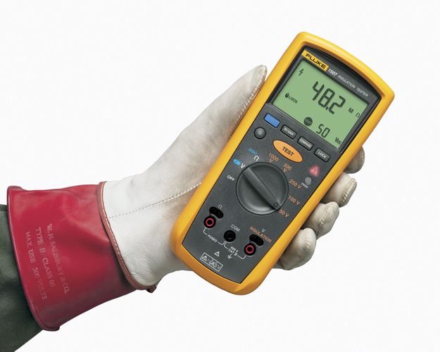 Fluke 1507 Insulation Tester, 50V Min, 1000V Max, 10G? Max, CAT III 600V 2427890 095969288675