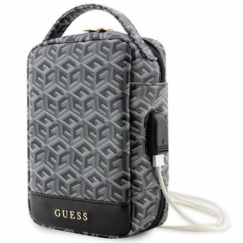 Guess Bag GUHBHGCFSEK Organizer black/black GCube Stripe, Guess 3666339120252 3666339120252