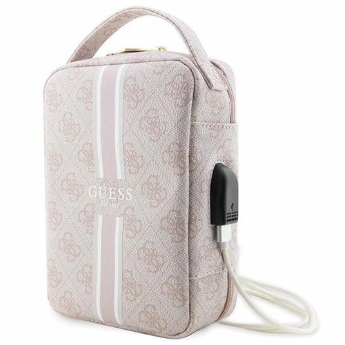 Guess Bag GUHBP4RPSP Organizer pink/pink 4G Printed Stripes, Guess 3666339120313 3666339120313