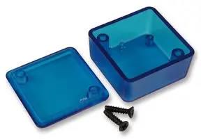 CASE, ABS, BLUE, 35X35X20MM 1551MTBU