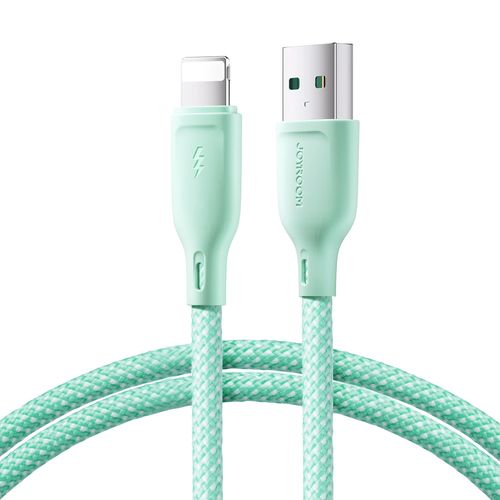 Joyroom Multi-Color Series S-A34 USB-A / Lightning 3A cable 1m - green, Joyroom 6941237110541 6941237110541