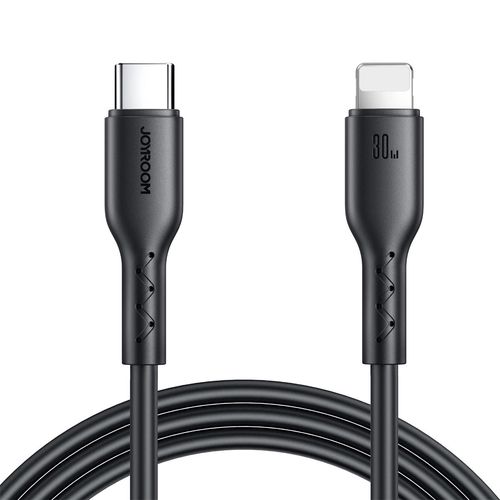 Joyroom Flash-Charge Series SA26-CL3 USB-C / Lightning cable 30W 1m - black, Joyroom 6941237108050 6941237108050