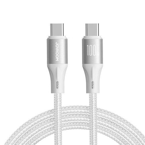 Joyroom Light-Speed ​​Series S-A25 USB-C / USB-C cable 100W 1.2m - white, Joyroom 6941237102683 6941237102683