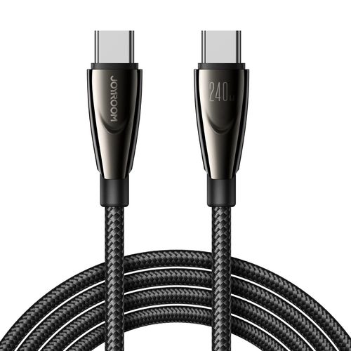 Joyroom Pioneer Series SA31-CC5 USB-C / USB-C 240W Cable 1.2m - Black, Joyroom 6956116759438 6956116759438